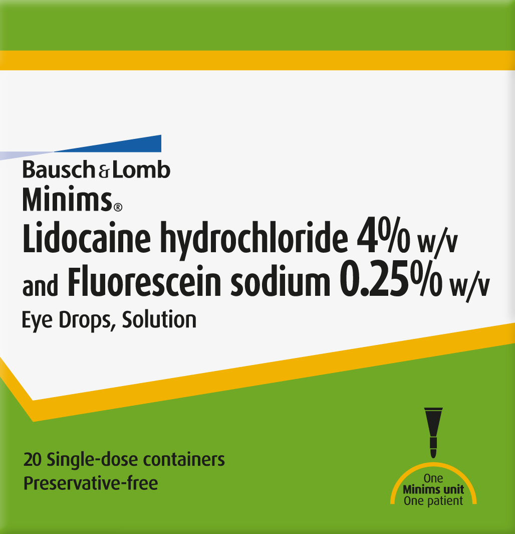 Minims® Lidocaine hydrochloride 4%