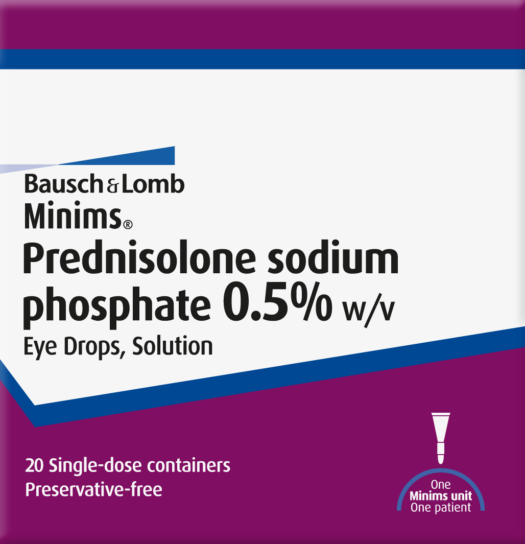 Minims® Prednisolone Sodium Phosphate 0.5%